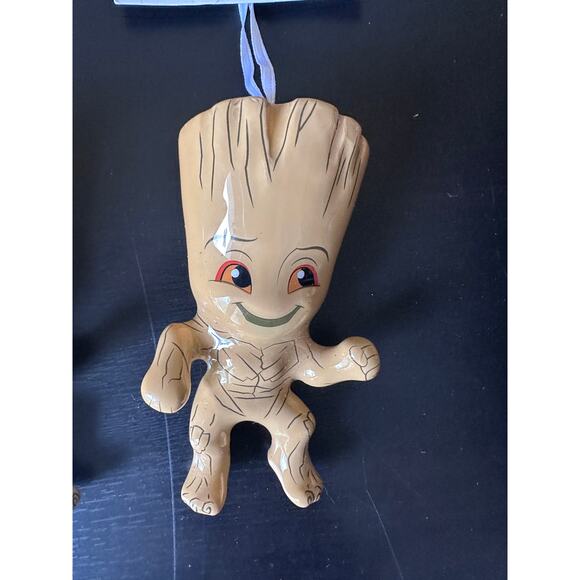(2) Hallmark Guardians of the Galaxy Marvel Baby Groot 4" Christmas Ornaments - Picture 5 of 7